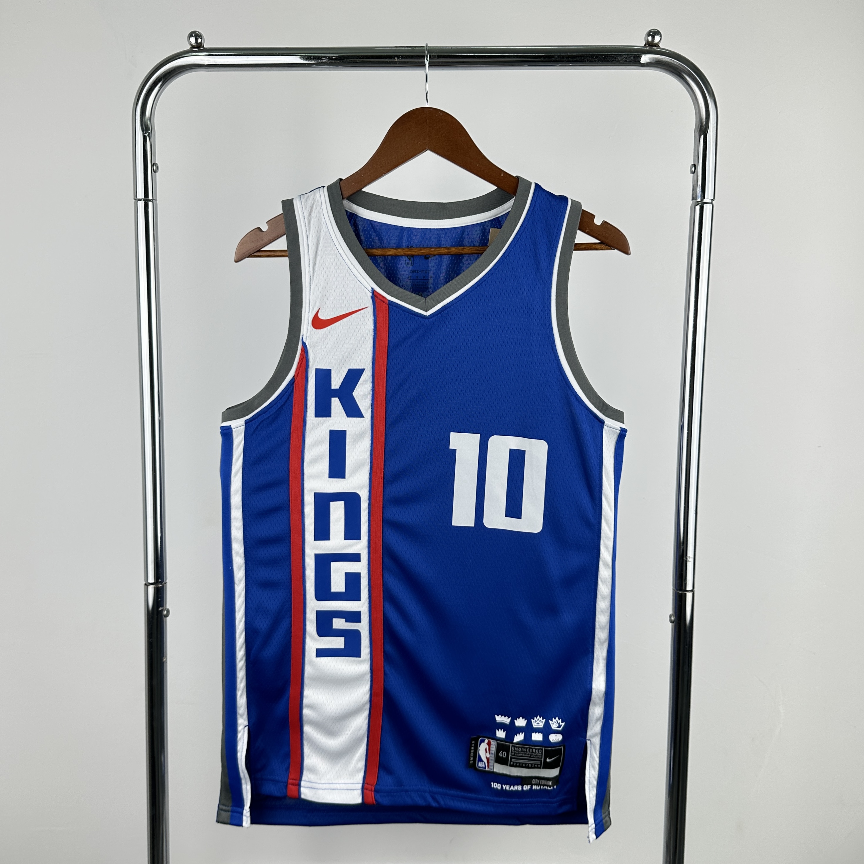 Men Sacramento Kings #10 Derozan Blue Season Nike 2024 NBA Jersey->sacramento kings->NBA Jersey